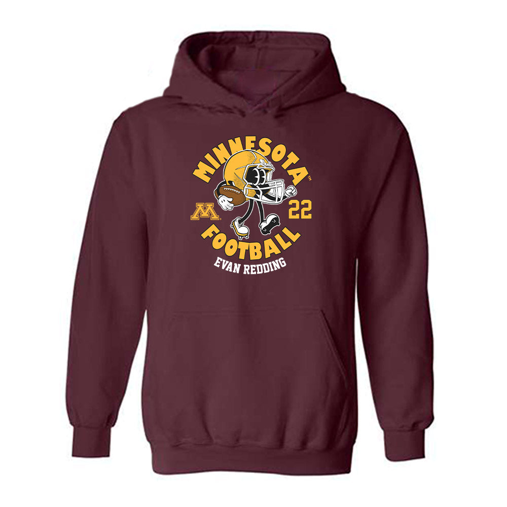 Minnesota - NCAA Football : Evan Redding - Fashion Shersey Hooded Sweatshirt-0