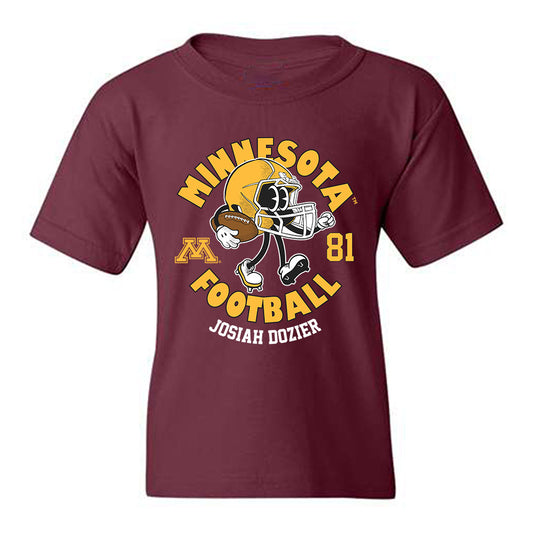 Minnesota - NCAA Football : Josiah Dozier - Fashion Shersey Youth T-Shirt-0