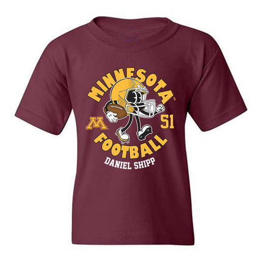 Minnesota - NCAA Football : Daniel Shipp - Fashion Shersey Youth T-Shirt-0