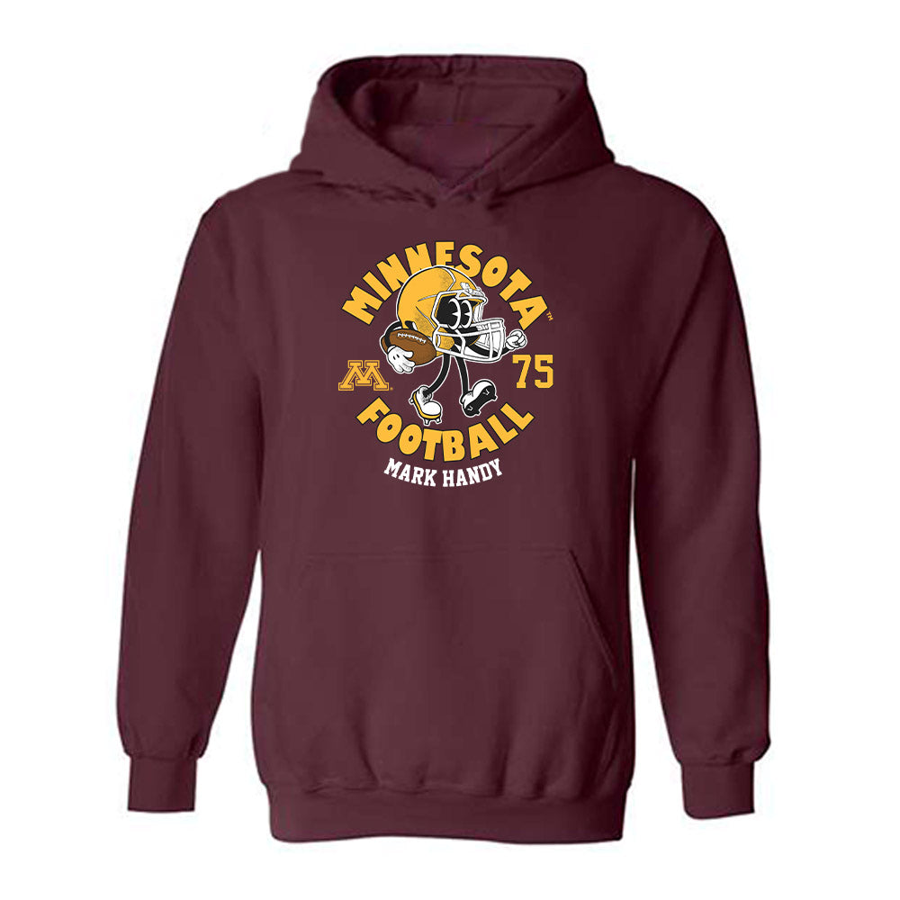 Minnesota - NCAA Football : Mark Handy - Fashion Shersey Hooded Sweatshirt-0
