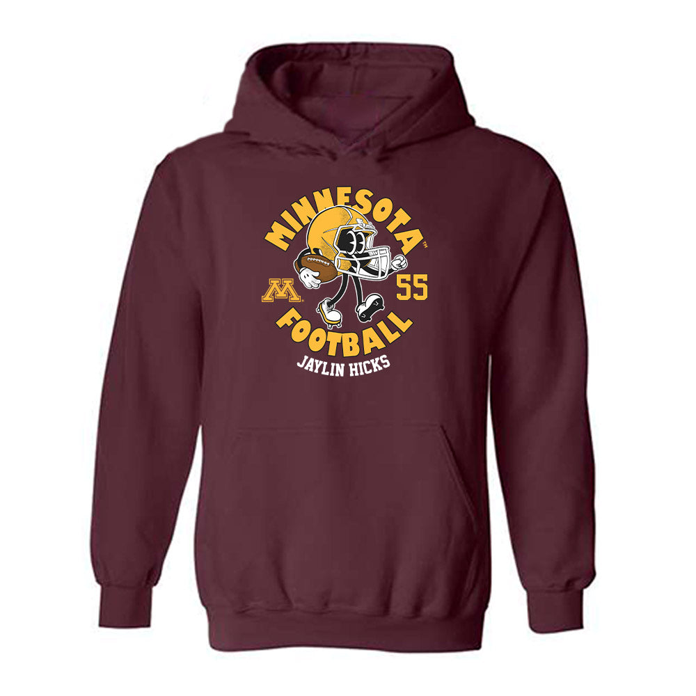 Minnesota - NCAA Football : Jaylin Hicks - Fashion Shersey Hooded Sweatshirt-0