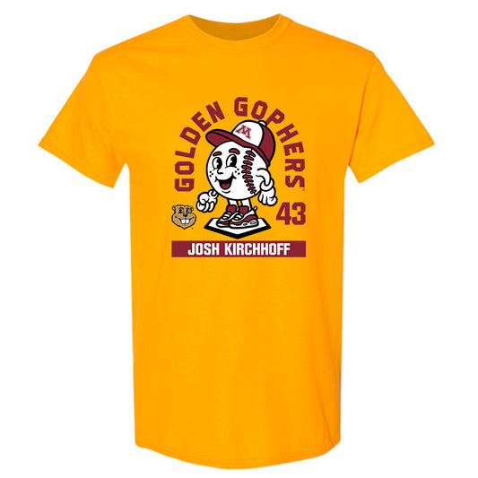Minnesota - NCAA Baseball : Josh Kirchhoff - Fashion Shersey T-Shirt-0