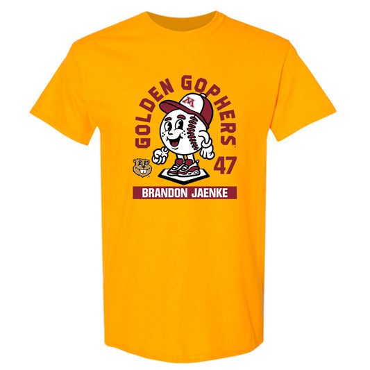 Minnesota - NCAA Baseball : Brandon Jaenke - Fashion Shersey T-Shirt-0