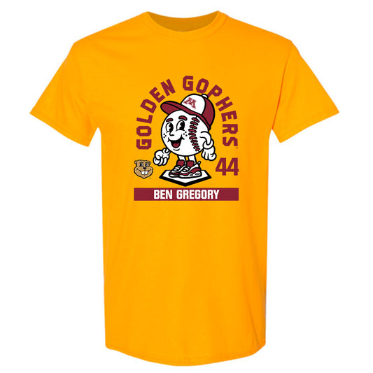 Minnesota - NCAA Baseball : Ben Gregory - Fashion Shersey T-Shirt-0
