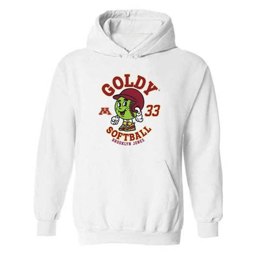 Minnesota - NCAA Softball : Brooklyn Jones - Fashion Shersey Hooded Sweatshirt-0