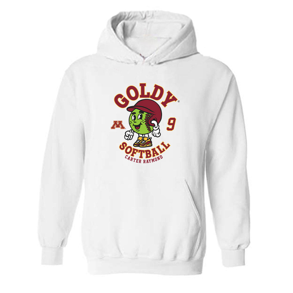 Minnesota - NCAA Softball : Carter Raymond - Fashion Shersey Hooded Sweatshirt-0