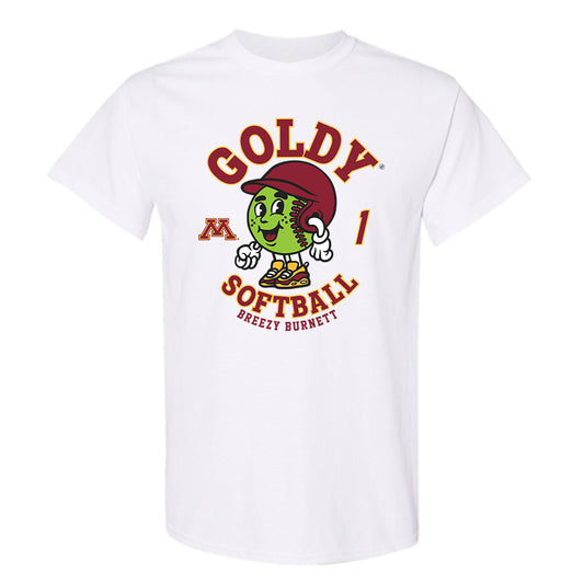 Minnesota - NCAA Softball : Breezy Burnett - Fashion Shersey T-Shirt-0