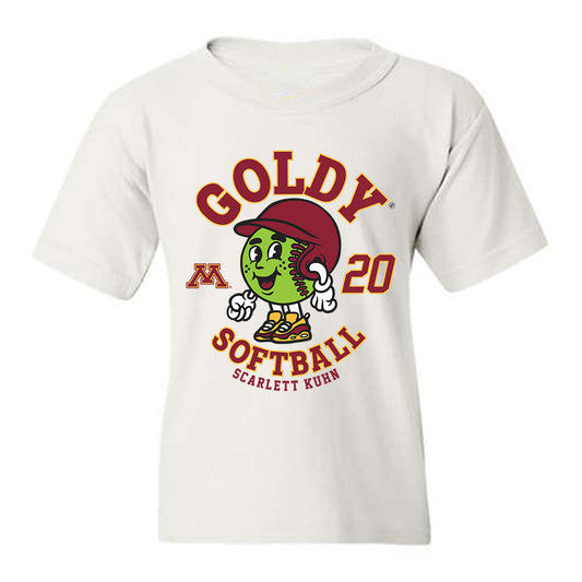 Minnesota - NCAA Softball : Scarlett Kuhn - Fashion Shersey Youth T-Shirt-0