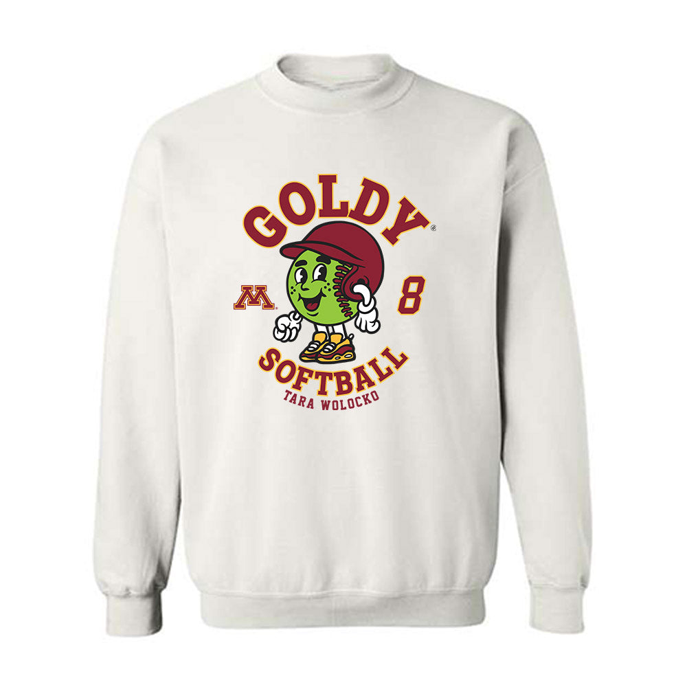 Minnesota - NCAA Softball : Tara Wolocko - Fashion Shersey Crewneck Sweatshirt-0
