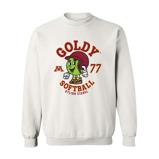 Minnesota - NCAA Softball : Kylinn Stangl - Fashion Shersey Crewneck Sweatshirt-0