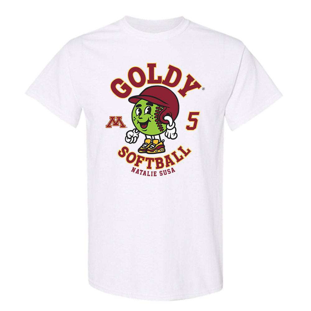 Minnesota - NCAA Softball : Natalie Susa - Fashion Shersey T-Shirt-0
