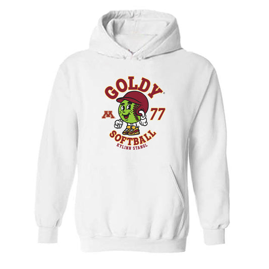 Minnesota - NCAA Softball : Kylinn Stangl - Fashion Shersey Hooded Sweatshirt-0