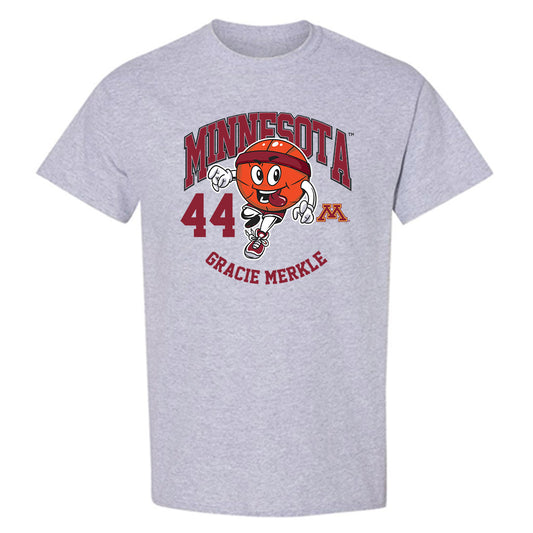 Minnesota - NCAA Women's Basketball : Gracie Merkle - Fashion Shersey T-Shirt-0