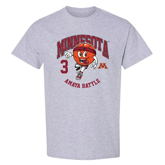 Minnesota - NCAA Women's Basketball : Amaya Battle - Fashion Shersey T-Shirt-0