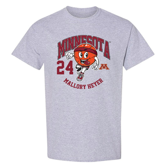 Minnesota - NCAA Women's Basketball : Mallory Heyer - Fashion Shersey T-Shirt-0