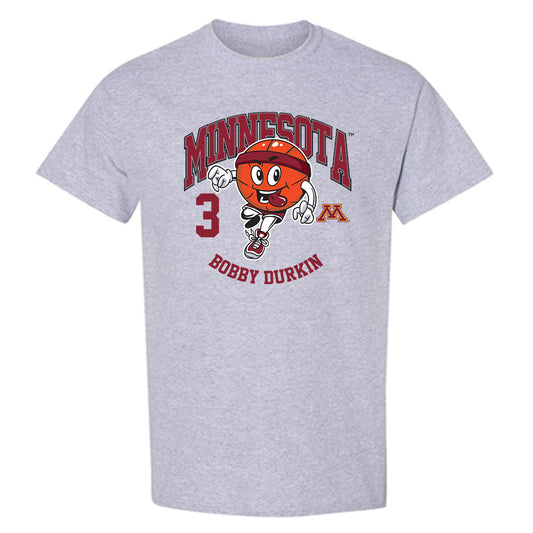 Minnesota - NCAA Men's Basketball : Bobby Durkin - Fashion Shersey T-Shirt-0