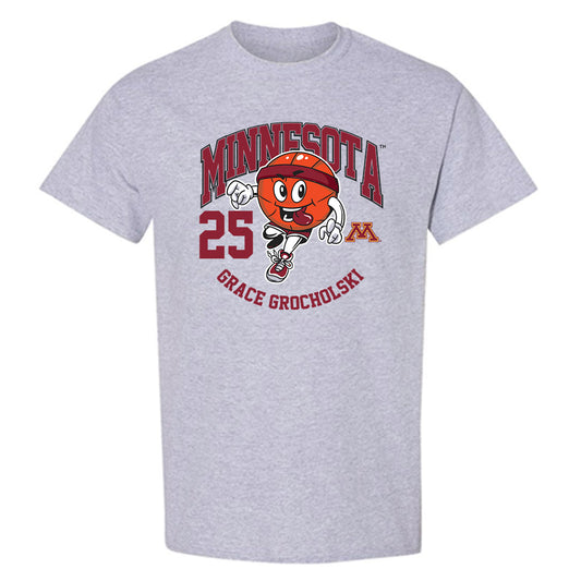 Minnesota - NCAA Women's Basketball : Grace Grocholski - Fashion Shersey T-Shirt-0