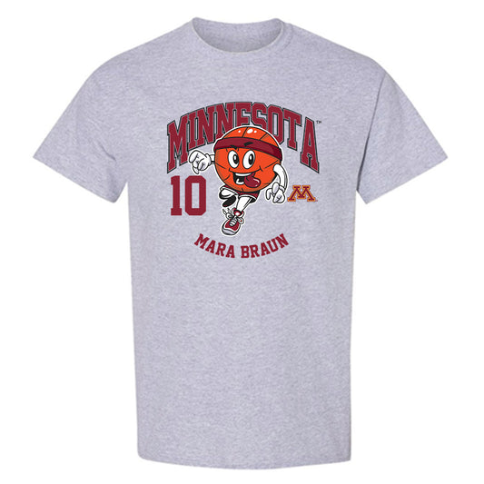 Minnesota - NCAA Women's Basketball : Mara Braun - Fashion Shersey T-Shirt-0
