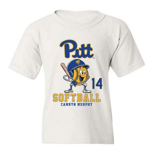 Pittsburgh - NCAA Softball : Camryn Murphy - Fashion Shersey Youth T-Shirt-0