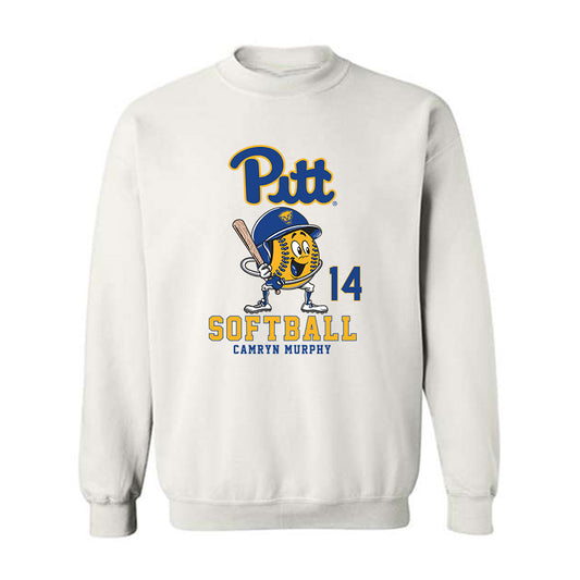Pittsburgh - NCAA Softball : Camryn Murphy - Fashion Shersey Crewneck Sweatshirt-0