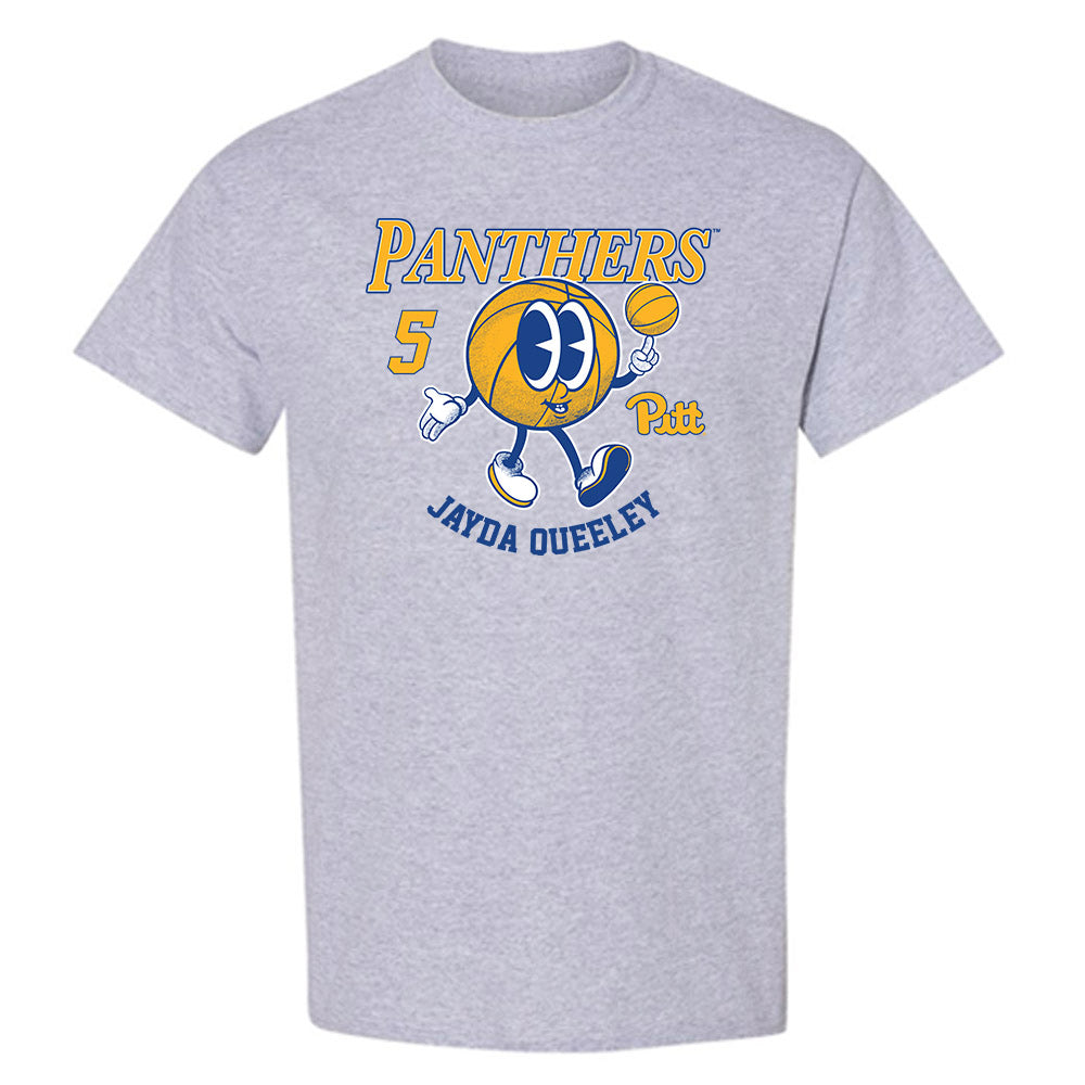 Pittsburgh - NCAA Women's Basketball : Jayda Queeley - Fashion Shersey T-Shirt-0
