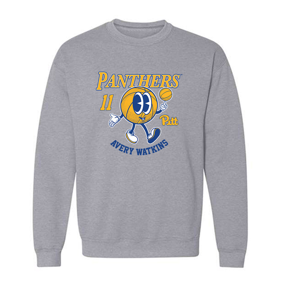 Pittsburgh - NCAA Women's Basketball : Avery Watkins - Fashion Shersey Crewneck Sweatshirt-0