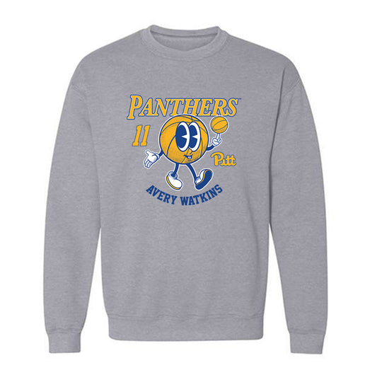 Pittsburgh - NCAA Women's Basketball : Avery Watkins - Fashion Shersey Crewneck Sweatshirt-0