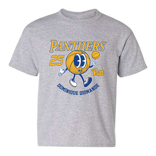 Pittsburgh - NCAA Men's Basketball : Dominique Diomande - Fashion Shersey Youth T-Shirt-0