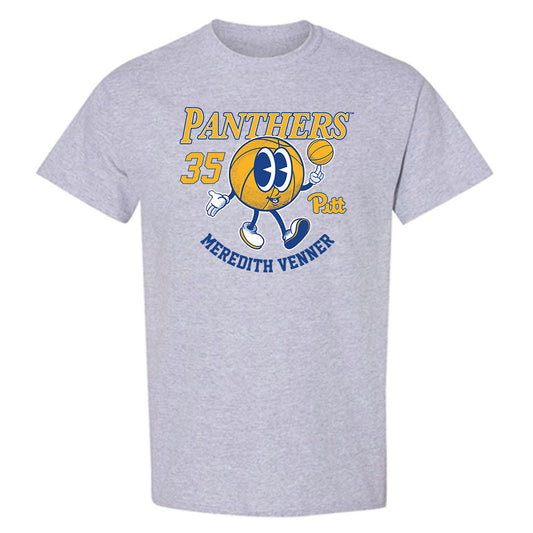 Pittsburgh - NCAA Women's Basketball : Meredith Venner - Fashion Shersey T-Shirt-0