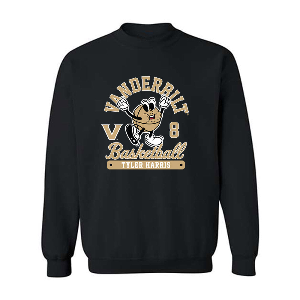 Vanderbilt - NCAA Men's Basketball : Tyler Harris - Fashion Shersey Crewneck Sweatshirt-0