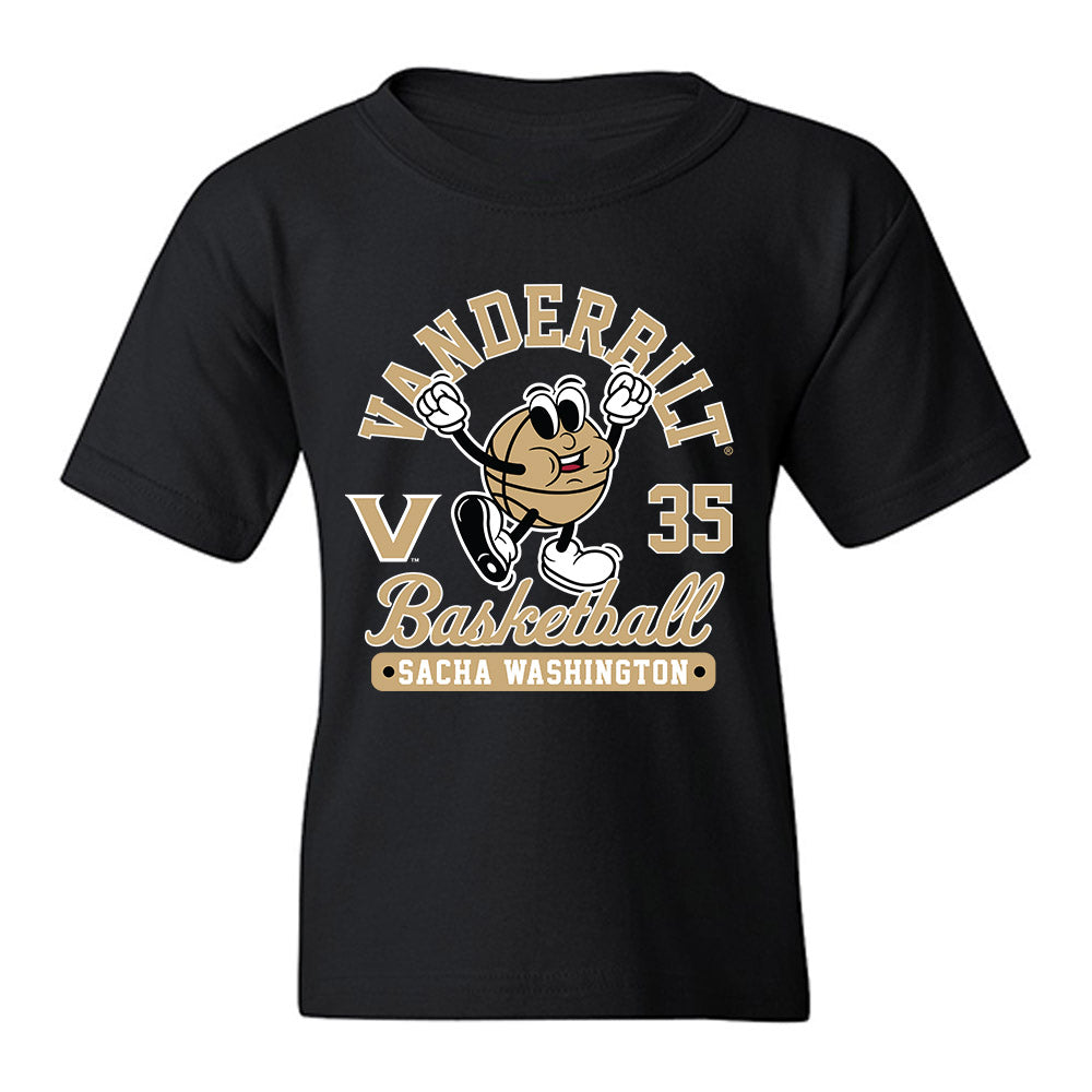 Vanderbilt - NCAA Women's Basketball : Sacha Washington - Fashion Shersey Youth T-Shirt-0