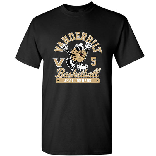 Vanderbilt - NCAA Women's Basketball : Jhai Johnson - Fashion Shersey T-Shirt-0