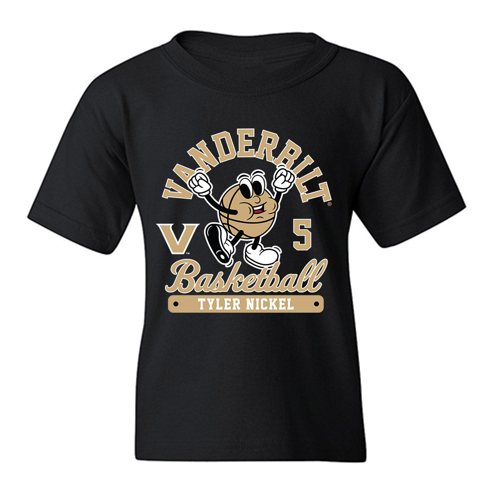 Vanderbilt - NCAA Men's Basketball : Tyler Nickel - Fashion Shersey Youth T-Shirt-0