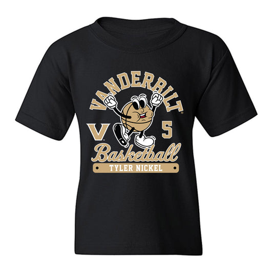 Vanderbilt - NCAA Men's Basketball : Tyler Nickel - Fashion Shersey Youth T-Shirt-0