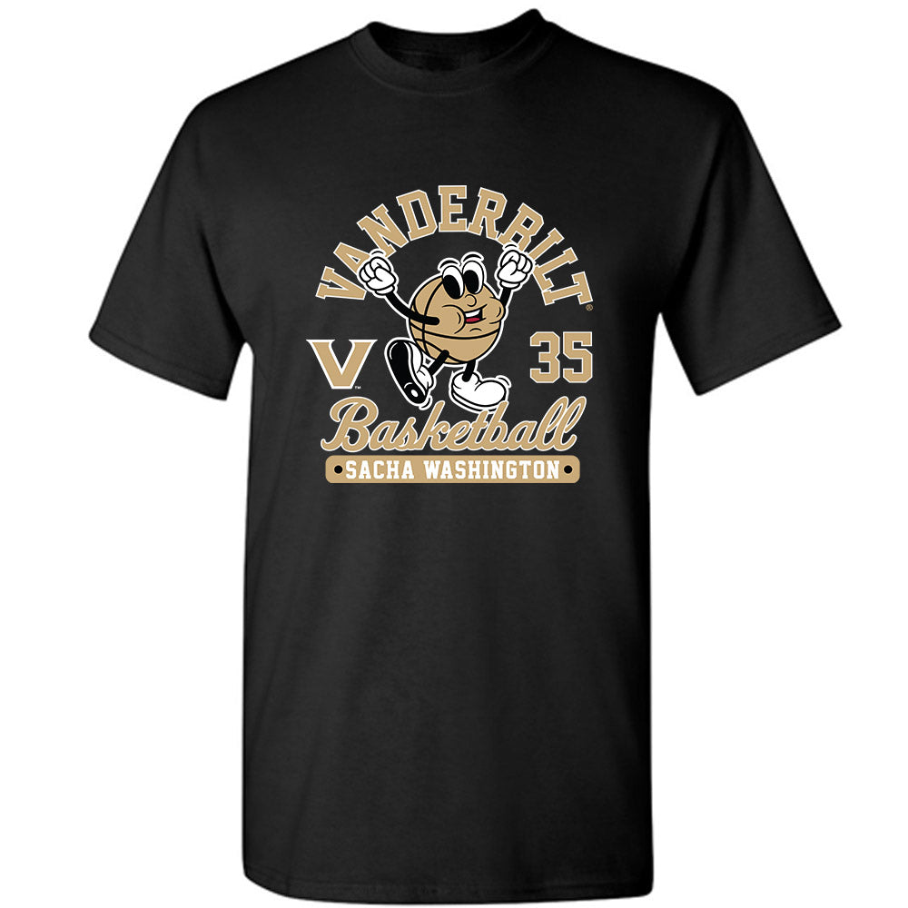 Vanderbilt - NCAA Women's Basketball : Sacha Washington - Fashion Shersey T-Shirt-0