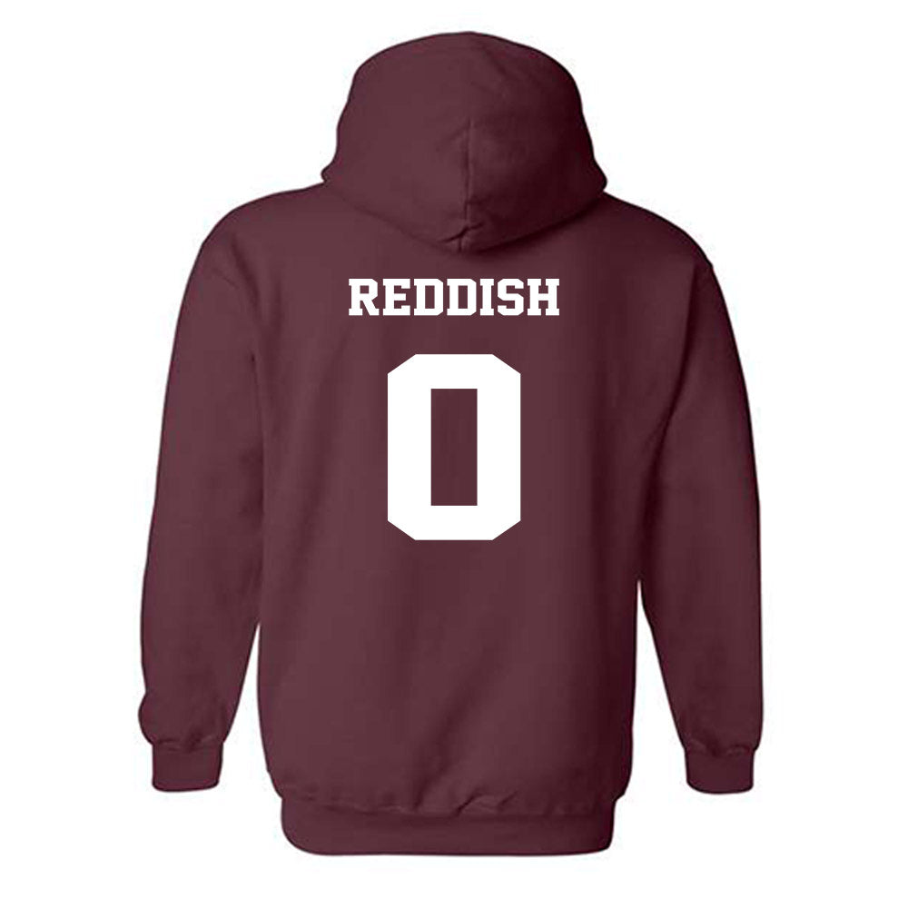 Virginia Tech - NCAA Football : Quentin Reddish - Fashion Shersey Hooded Sweatshirt-1