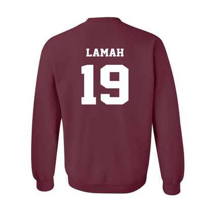 Virginia Tech - NCAA Football : Mathieu Lamah - Fashion Shersey Crewneck Sweatshirt-1