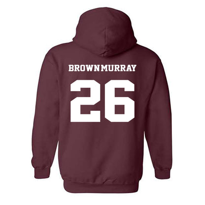 Virginia Tech - NCAA Football : Isaiah Brown-Murray - Fashion Shersey Hooded Sweatshirt-1