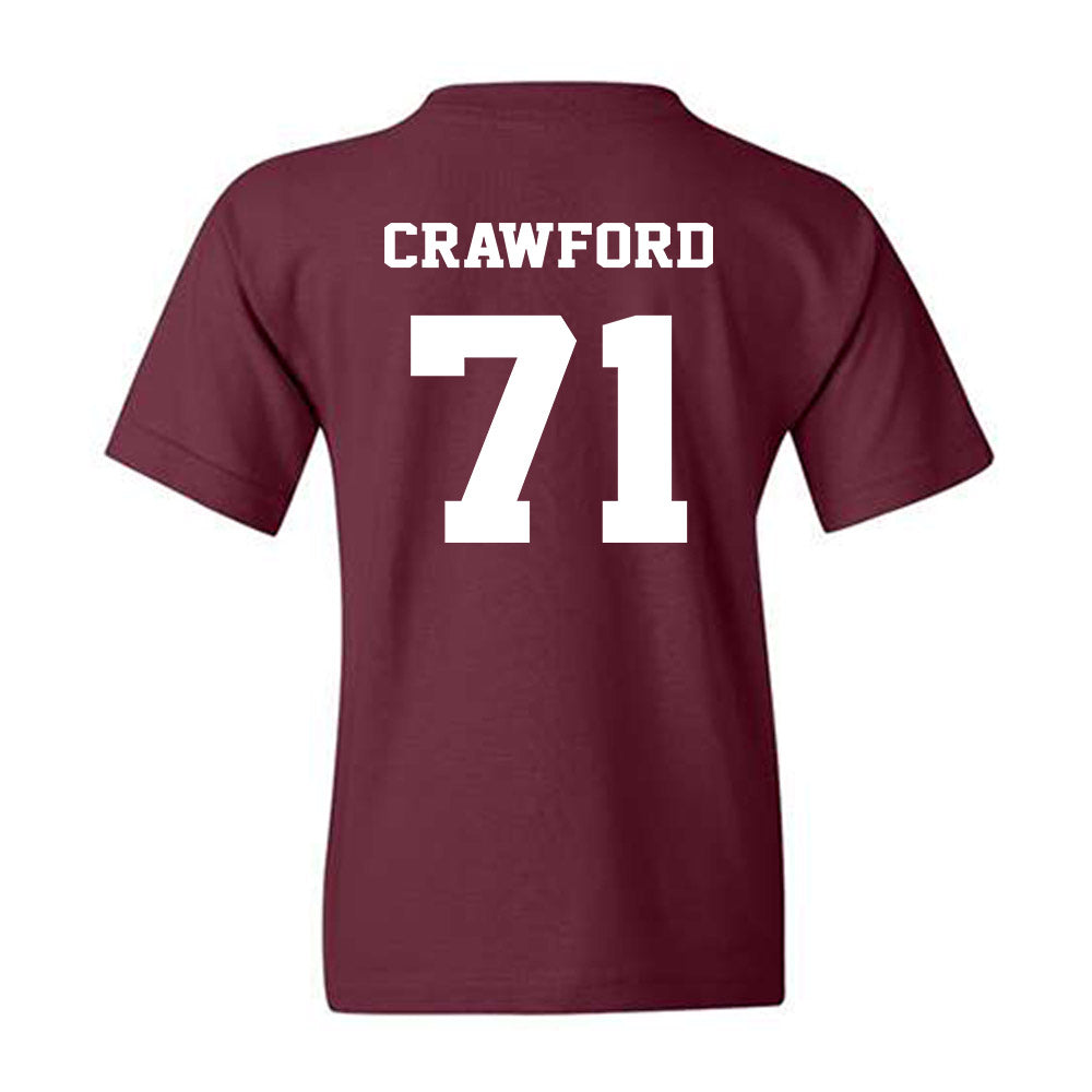 Virginia Tech - NCAA Football : Gavin Crawford - Fashion Shersey Youth T-Shirt-1