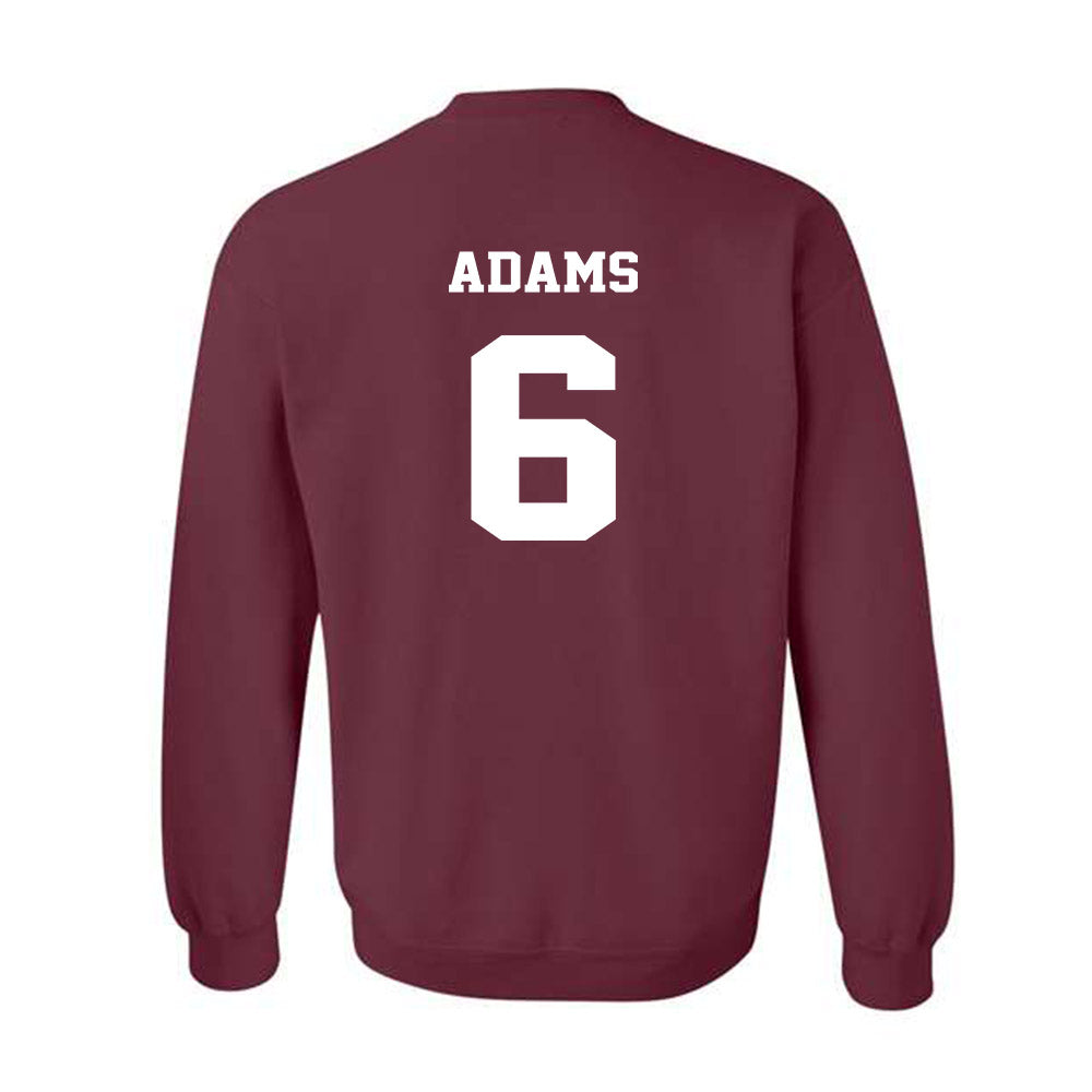 Virginia Tech - NCAA Football : Keylen Adams - Fashion Shersey Crewneck Sweatshirt-1