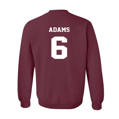 Virginia Tech - NCAA Football : Keylen Adams - Fashion Shersey Crewneck Sweatshirt-1