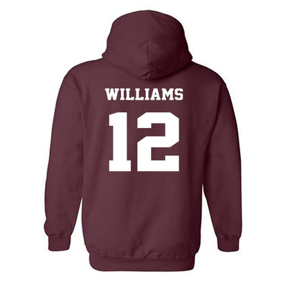 Virginia Tech - NCAA Football : Gabe Williams - Fashion Shersey Hooded Sweatshirt-1