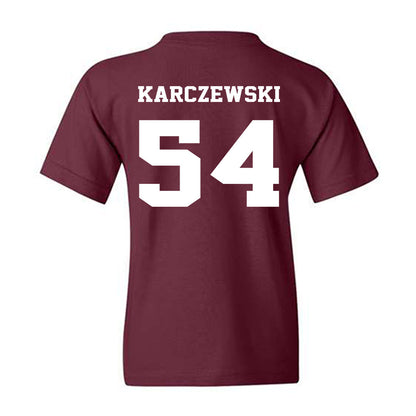 Virginia Tech - NCAA Football : Grant Karczewski - Fashion Shersey Youth T-Shirt-1