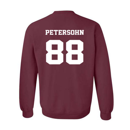 Virginia Tech - NCAA Football : Pierce Petersohn - Fashion Shersey Crewneck Sweatshirt-1