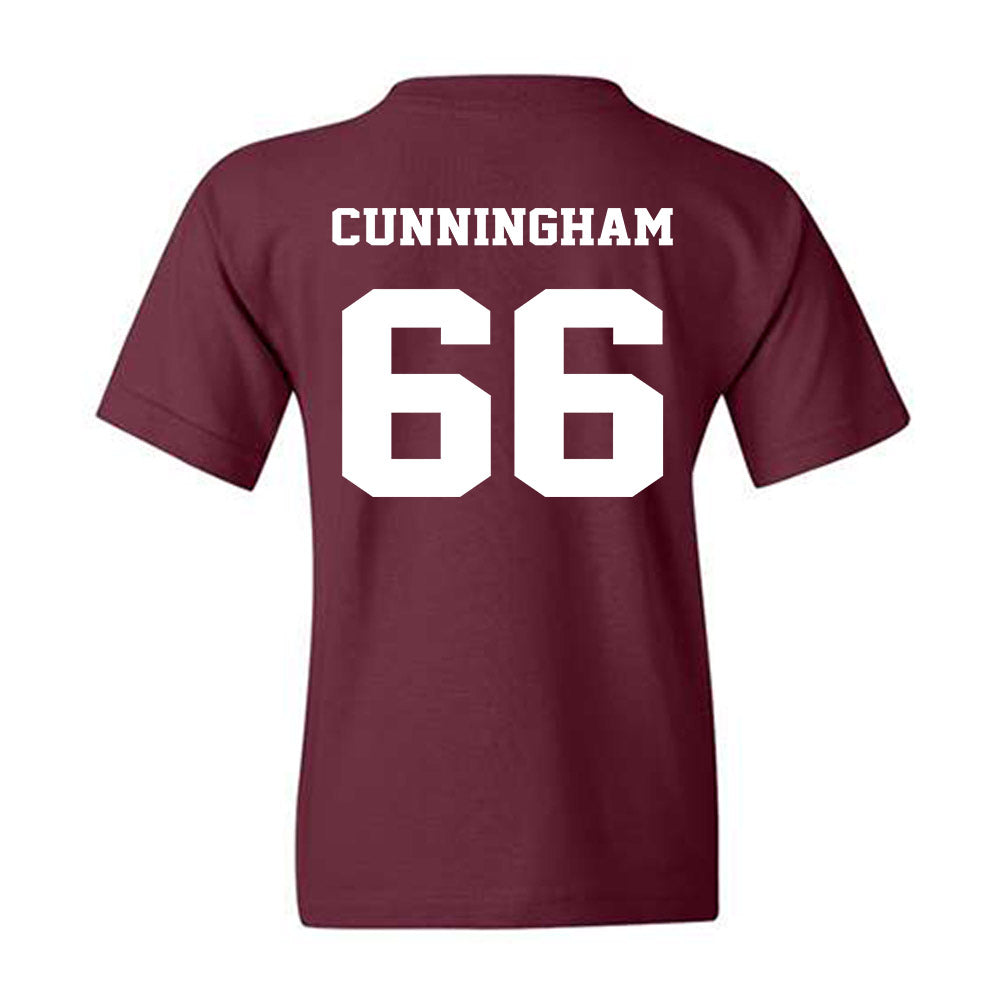 Virginia Tech - NCAA Football : Montavious Cunningham - Fashion Shersey Youth T-Shirt-1
