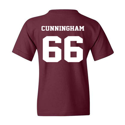 Virginia Tech - NCAA Football : Montavious Cunningham - Fashion Shersey Youth T-Shirt-1