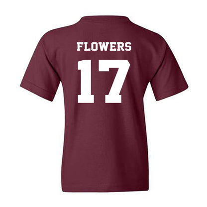 Virginia Tech - NCAA Football : Tyson Flowers - Fashion Shersey Youth T-Shirt-1