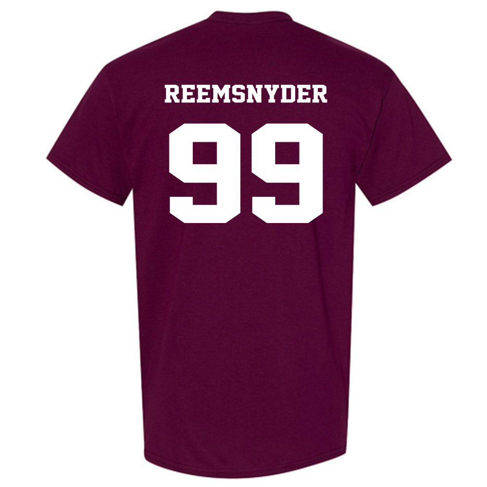 Virginia Tech - NCAA Football : Cole Reemsnyder - Fashion Shersey T-Shirt-1