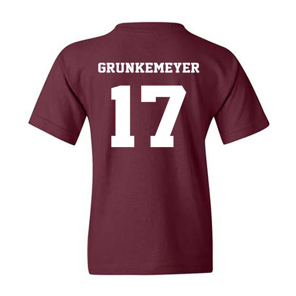 Virginia Tech - NCAA Football : Ethan Grunkemeyer - Fashion Shersey Youth T-Shirt-1