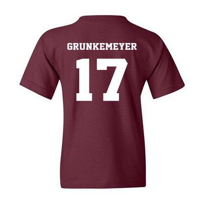 Virginia Tech - NCAA Football : Ethan Grunkemeyer - Fashion Shersey Youth T-Shirt-1